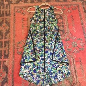 Flower print Ann Taylor sleeveless dress 00P